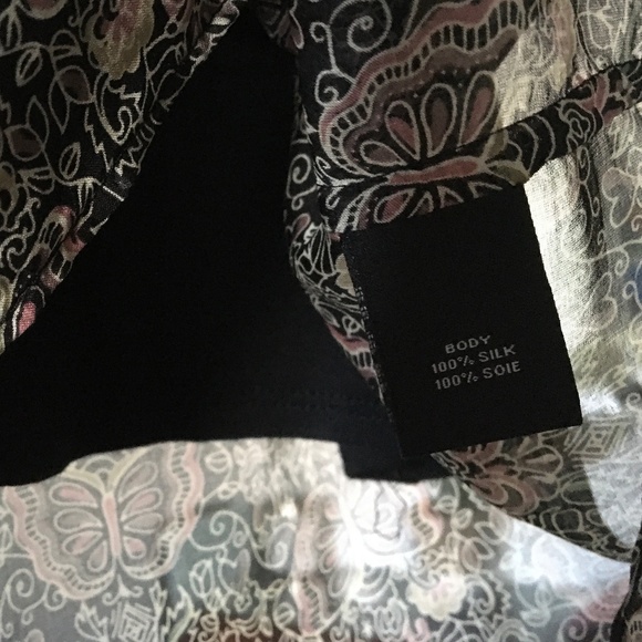 Ella Moss XS silk top - Picture 5 of 5